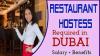 Restaurant Hostess Required in Dubai