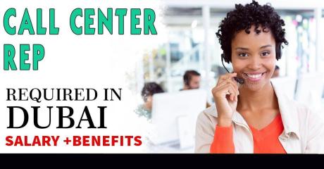 Call Center Rep Required in Dubai