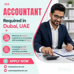 Accountant Required in Dubai
