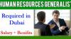 Human Resources Generalist Required in Dubai