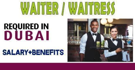 Waiter / Waitress Required in Dubai