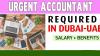 Urgent Accountant Required in Dubai