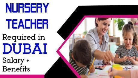 Nursery Teacher Required in Dubai