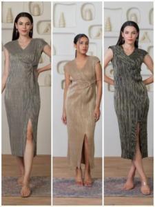 AED 350, Shop The Perfect Metallic Dress For Any Event
