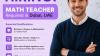 Math Teacher Required in Dubai