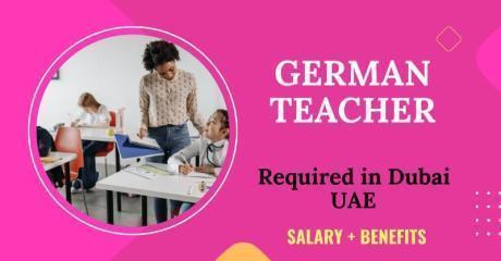 German Teacher Required in Dubai