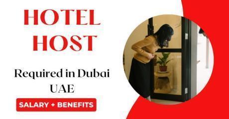 Hotel Host Required in Dubai