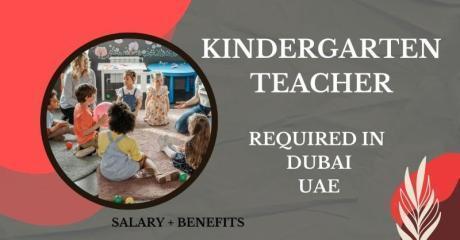 Kindergarten Teacher Required in Dubai