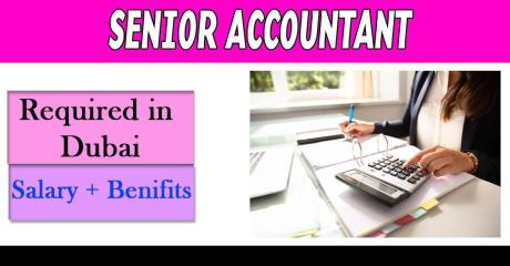 Senior Accountant Required in Dubai