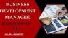 Business Development Manager Required in Dubai