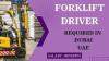 Forklift Driver Required in Dubai