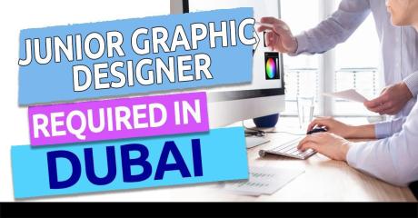 Junior Graphic Designer Required in Dubai