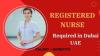 Registered Nurse Required in Dubai