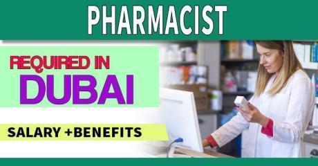 Pharmacist Required in Dubai