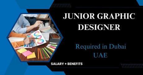 Junior Graphic Designer Required in Dubai