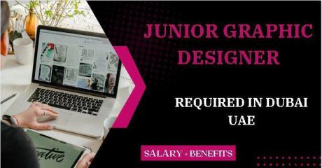 Junior Graphic Designer Required in Dubai