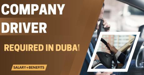 Company Driver Required in Dubai