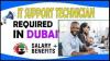 IT Support Technician Required in Dubai