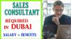 Sales Consultant Required in Dubai