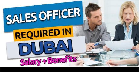 Sales Officer Required in Dubai
