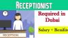 Receptionist Required in Dubai