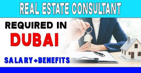 Real Estate Consultant Required in Dubai -