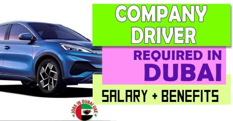 Company Driver Required in Dubai