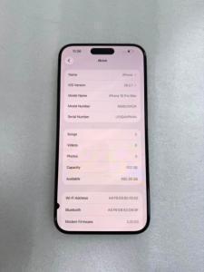 iPhone 15 pro max 512GB