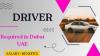 DRIVER Required in Dubai