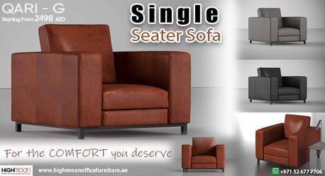 , Single Seater Sofa - Buy Top Quality Office Sofas At Highmoon