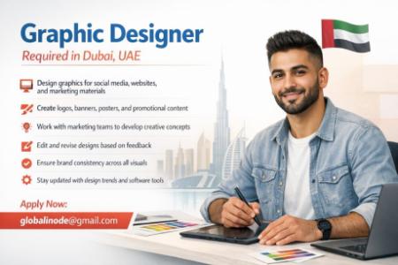 Graphic Designer Required in Dubai