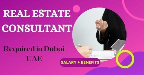 Real Estate Consultant Required in Dubai