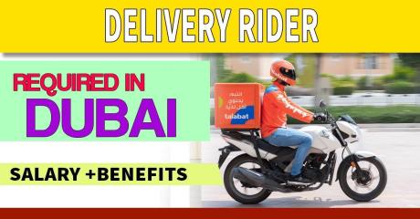 Delivery Rider Required in Dubai