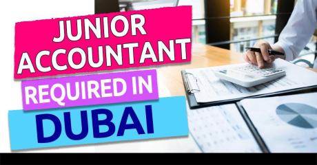 Junior Accountant Required in Dubai