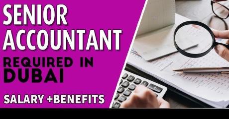 Senior Accountant Required in Dubai