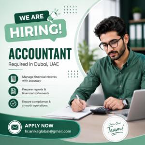 Accountant Required in Dubai