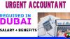 Urgent Accountant Required in Dubai