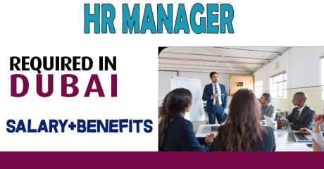 HR Manager Required in Dubai