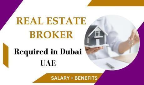 Real Estate Broker Required in Dubai