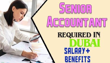 Senior Accountant Required in Dubai