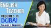 English Teacher Required in Dubai