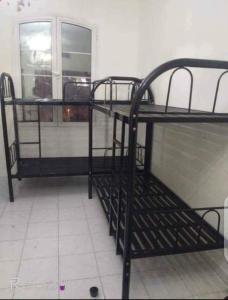 Black bunk bed size 190x90