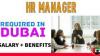 HR Manager Required in Dubai